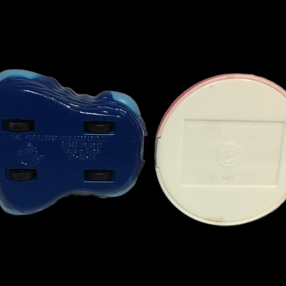 1999 Pokemon Blue Lapras Burger King Toy w/ Poke’ Launcher Nintendo Poke Ball - Picture 8 of 10